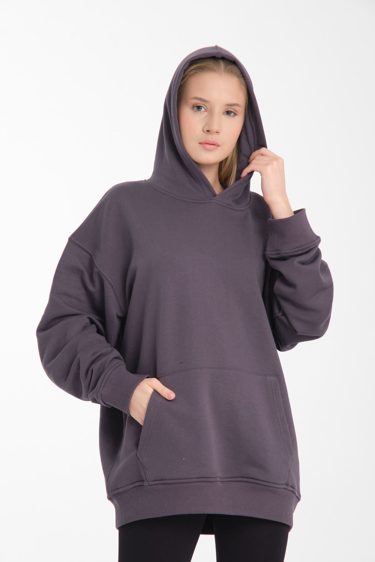 TAYFAKİDS kapüşonlu sweatshirt Oversize