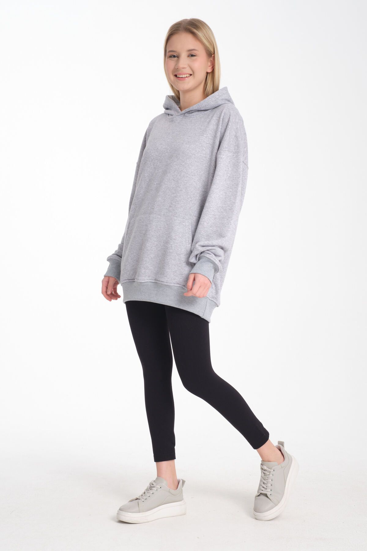 TAYFAKİDS kapüşonlu sweatshirt Oversize