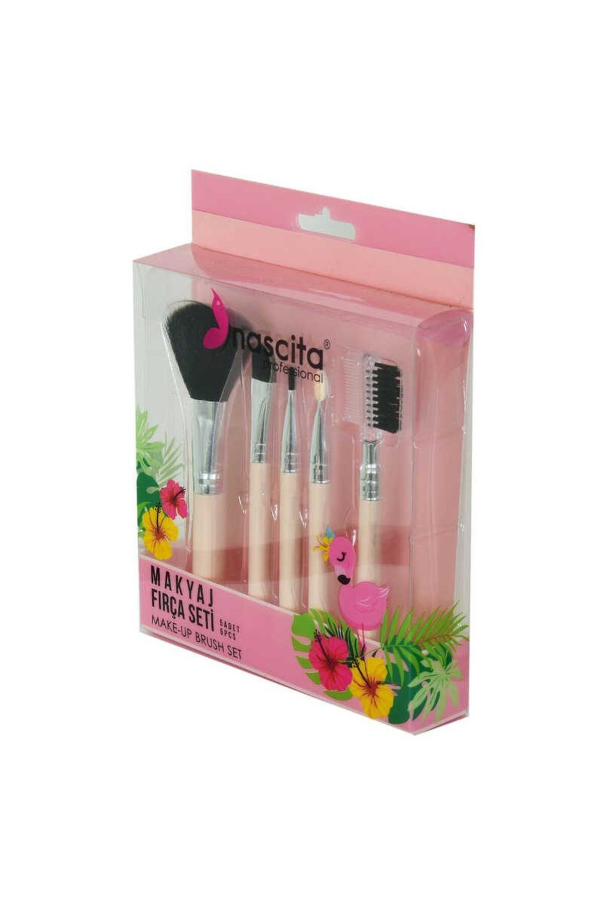 KTYRA52 Makyaj Fırça Seti 5 Li Make-Up Brush Set Professional