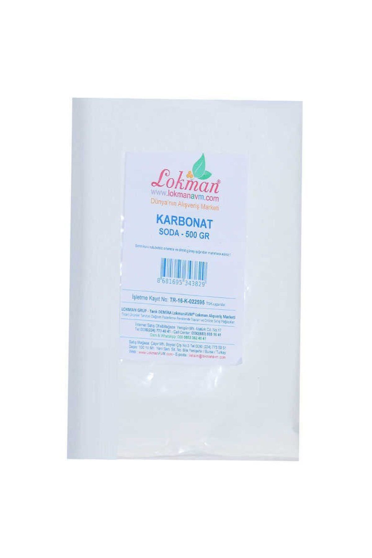 KTYRA52 Karbonat Soda 500 Gr Paket