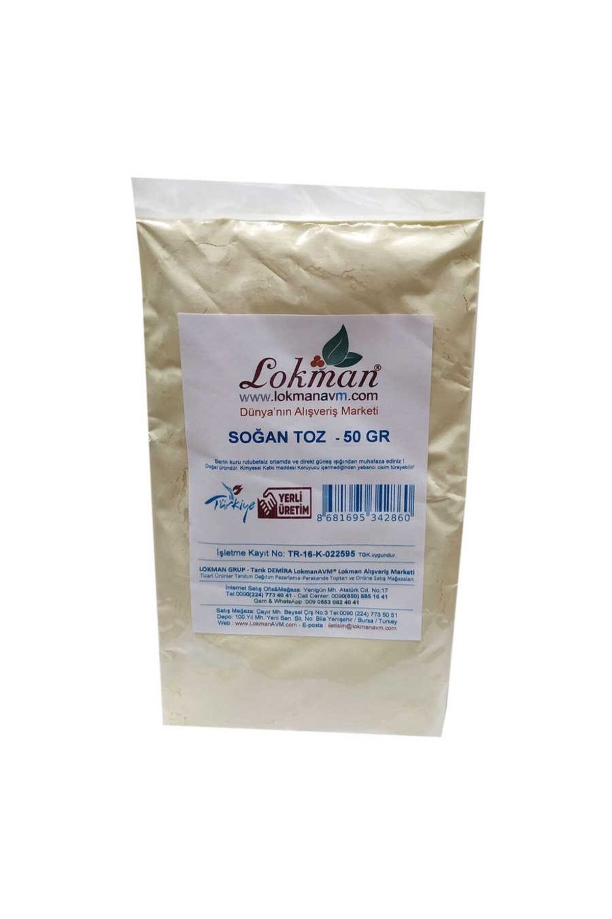 KTYRA52 Soğan Toz 50 Gr Paket