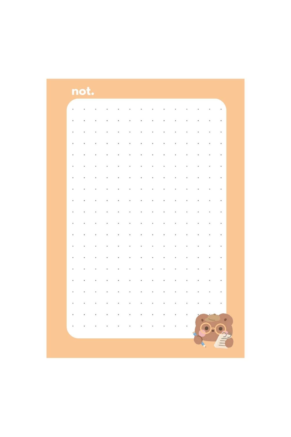 Sumicorn Design-Cute Kawaii Memo Pad, Notepad, To Do List, Memopad, Planner, A6 (10,5X14,8 CM), 100 Pieces 2