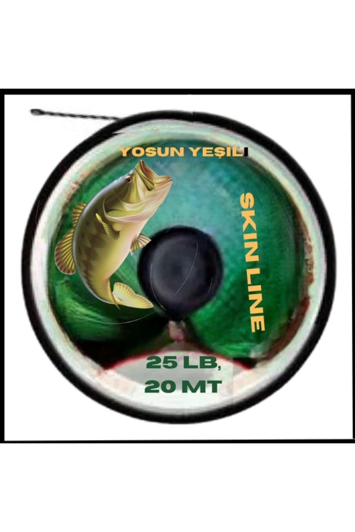 Uygunayakala Uyguna-Yakala 25 Lb, 20 Mt Skin Line-Yosun Yeşili -OOM.052