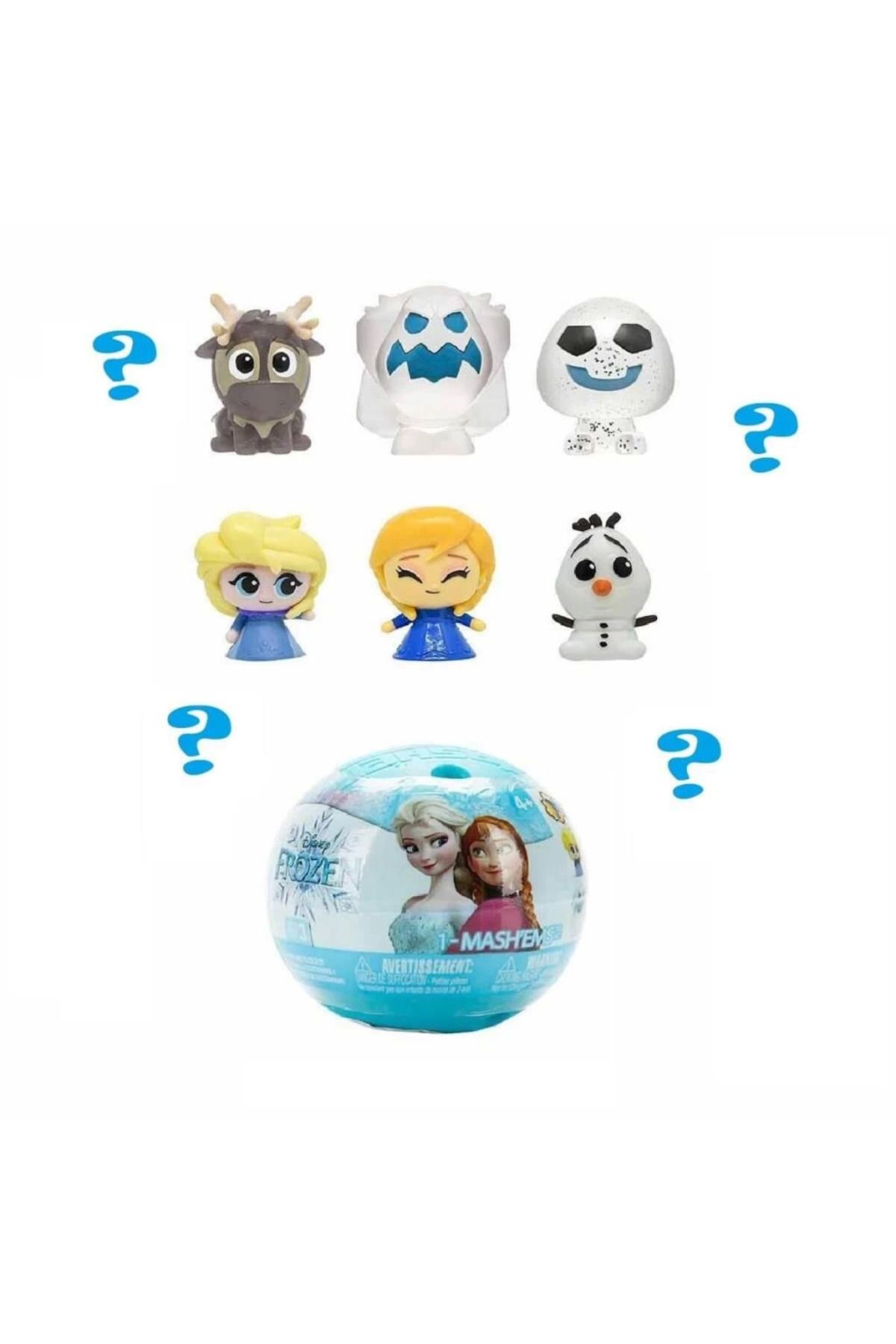 EGATOPTAN Nessiworld Frozen Mashems Figürleri Seri 3 Sürpriz Paket