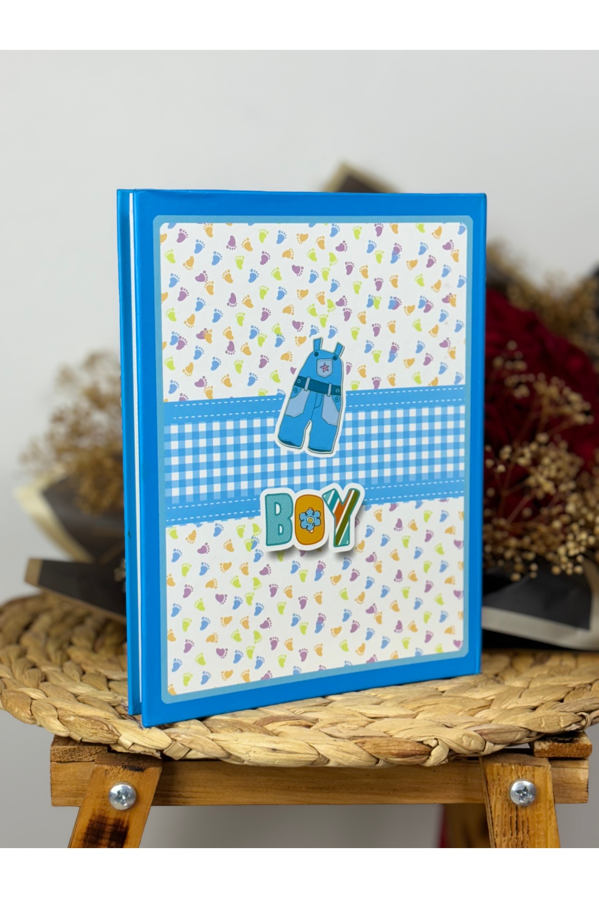 Rabsev 10x15cm 200 Fotoğraf Kapasiteli Lüks Pencereli Bebek Fotoğraf Albümü Rs462003-m fotoğrafı 2 (önizleme)