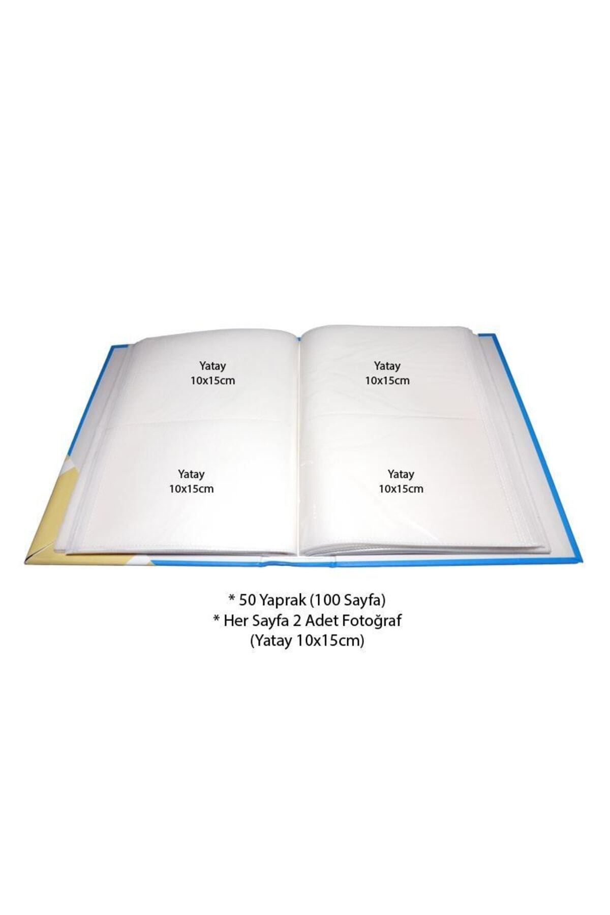 Rabsev 10x15cm 200 Fotoğraf Kapasiteli Lüks Pencereli Bebek Fotoğraf Albümü Rs462003-m fotoğrafı 6 (önizleme)