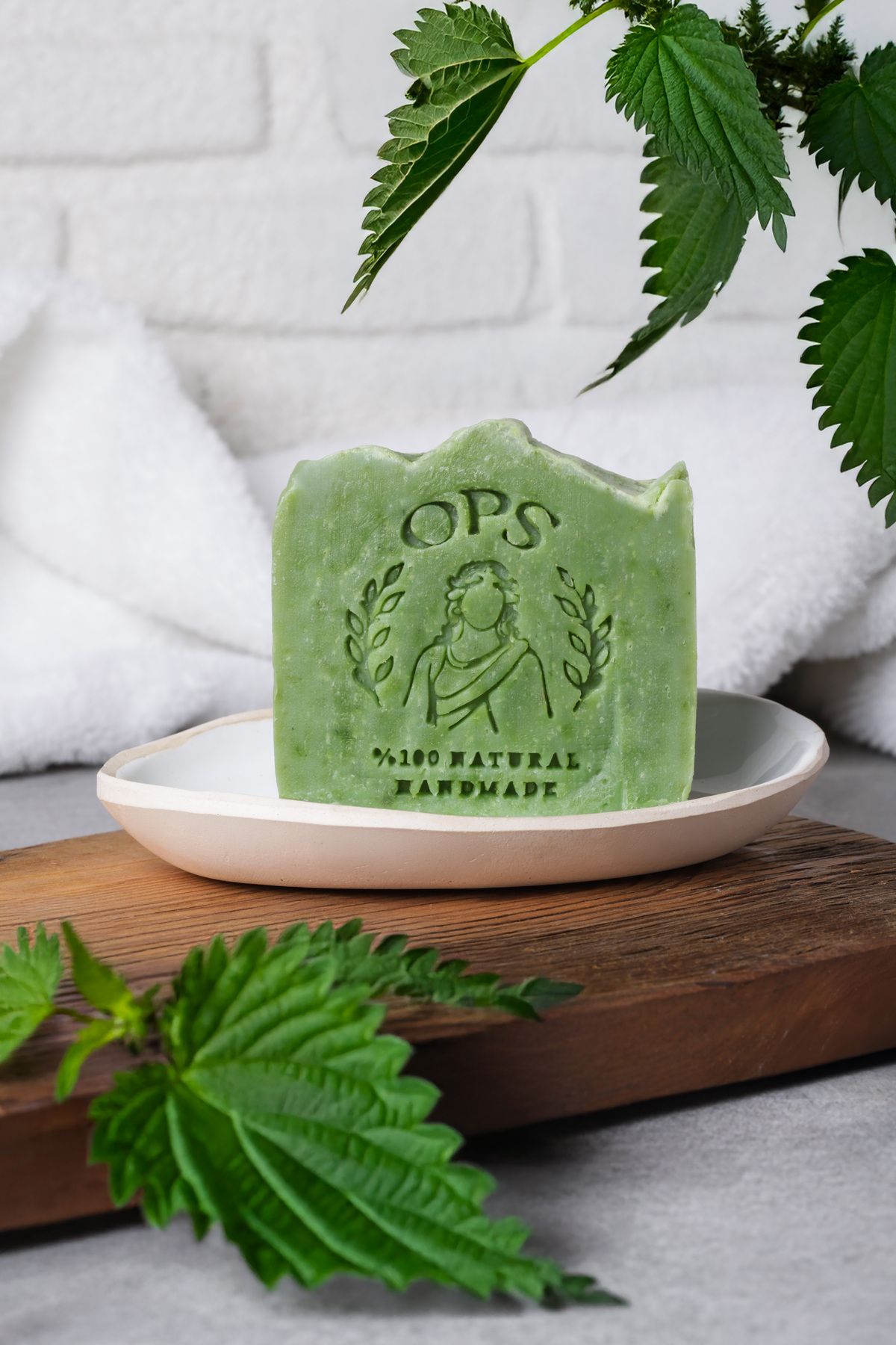 OPS Natural Handmade Soap Isırgan Otu Sabunu %100 Doğal El Yapımı