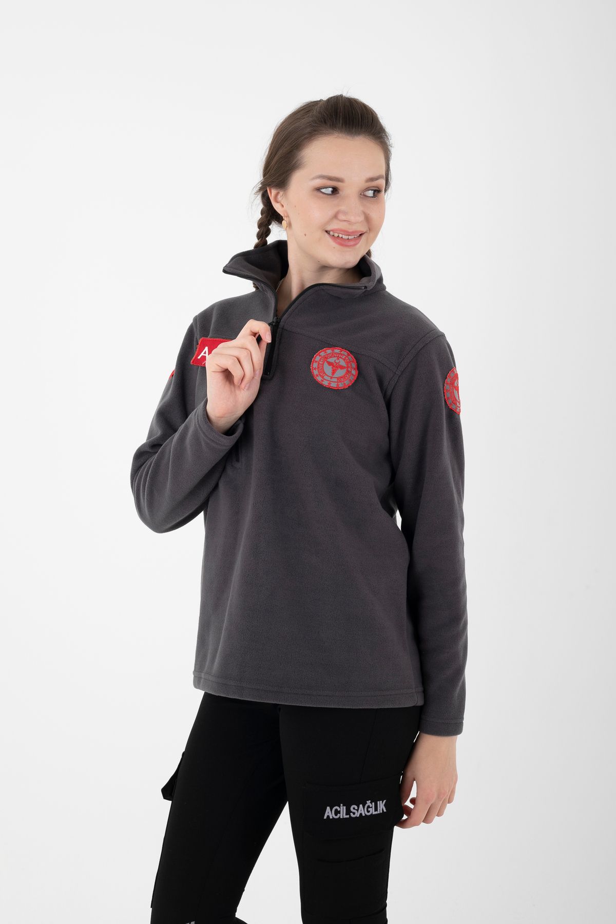Ekg Medikal 112 Comutator Cu Fermoar Pentru Îngrijirea Medicală De Urgență (unisex) - 3XL