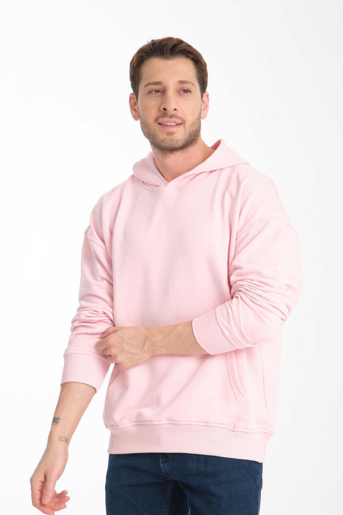 TAYFAKİDS Erkek Siyah Sweatshirt Oversize