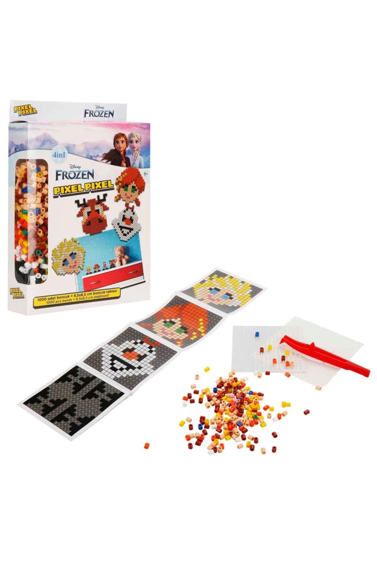 just cheap store 4in1 Disney Frozen Pixel Pixel Boncuk Aktivite ve Oyuncak Seti