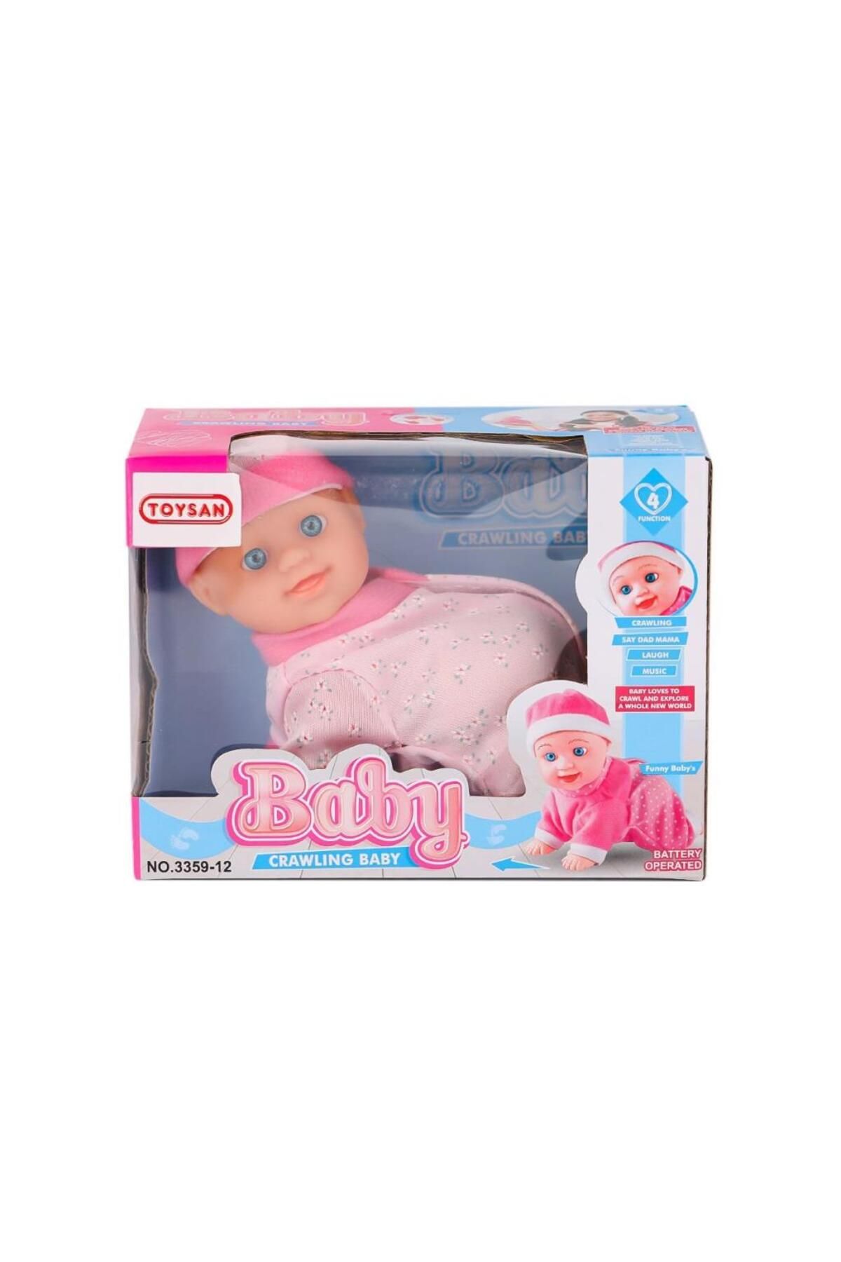 just cheap store 3359-12 Emekleyen Sesli Bebek -Toysan Oyuncak