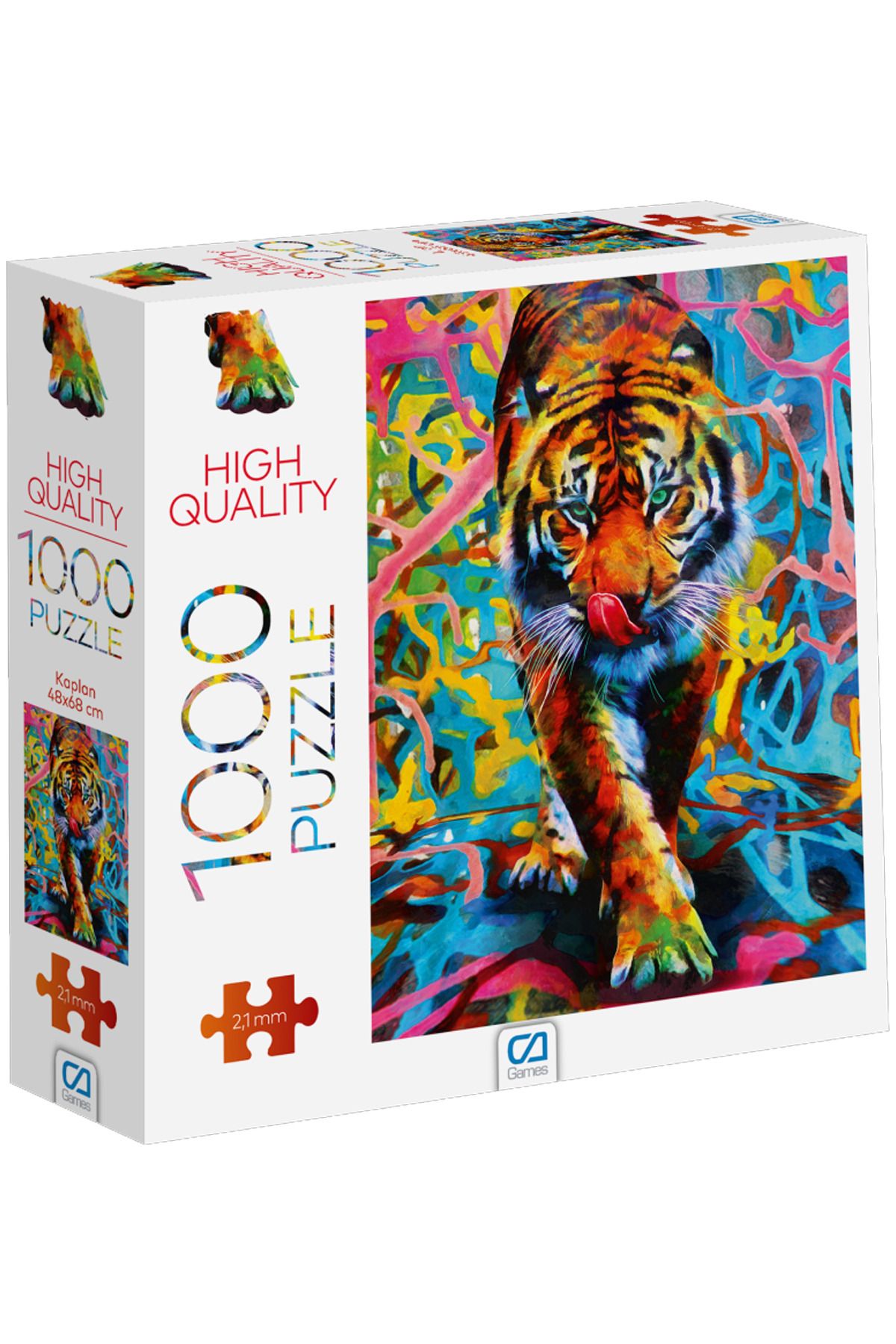 CA Games C&A Games Kaplan 1000 Parça Puzzle