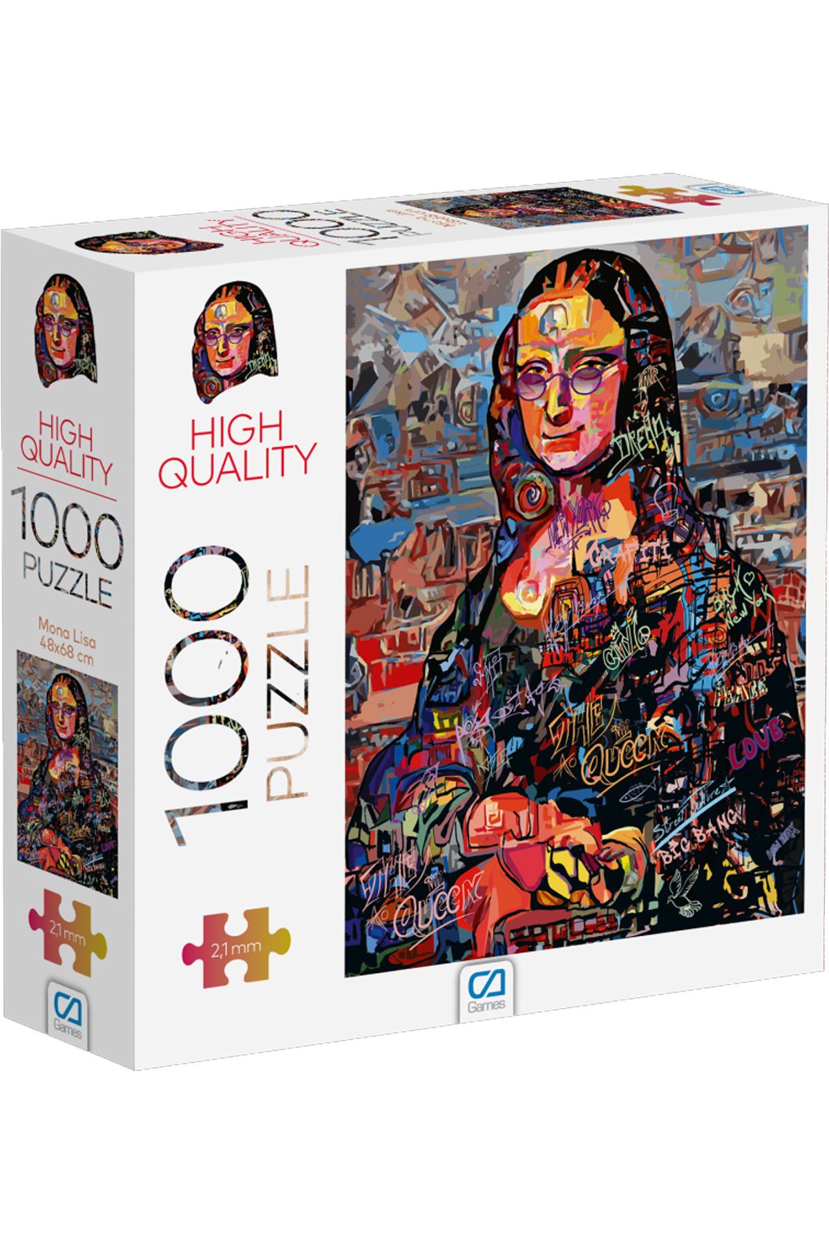 CA Games C&A Games Mona Lisa 1000 Parça Puzzle