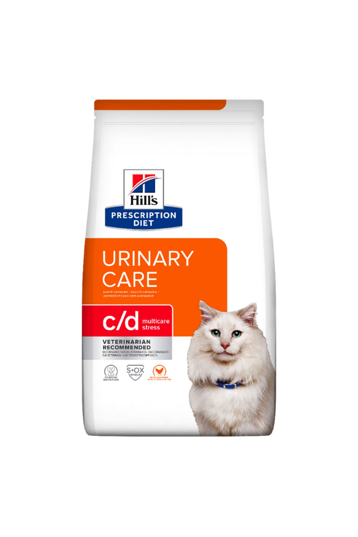 Hill's Hills Prescription Diet Urinary Care c/d Multicare Stress Tavuklu Kedi Kuru Maması 1.5 kg