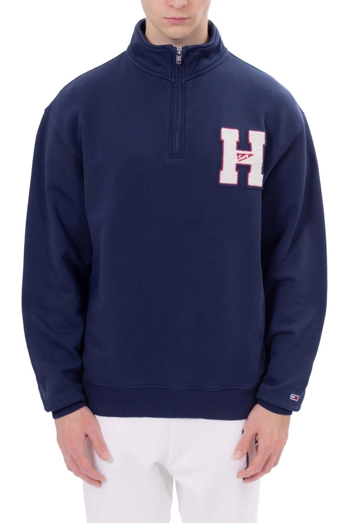 TJM 1/4 ZIP TOWEL PATCH POLO Tommy Hilfiger