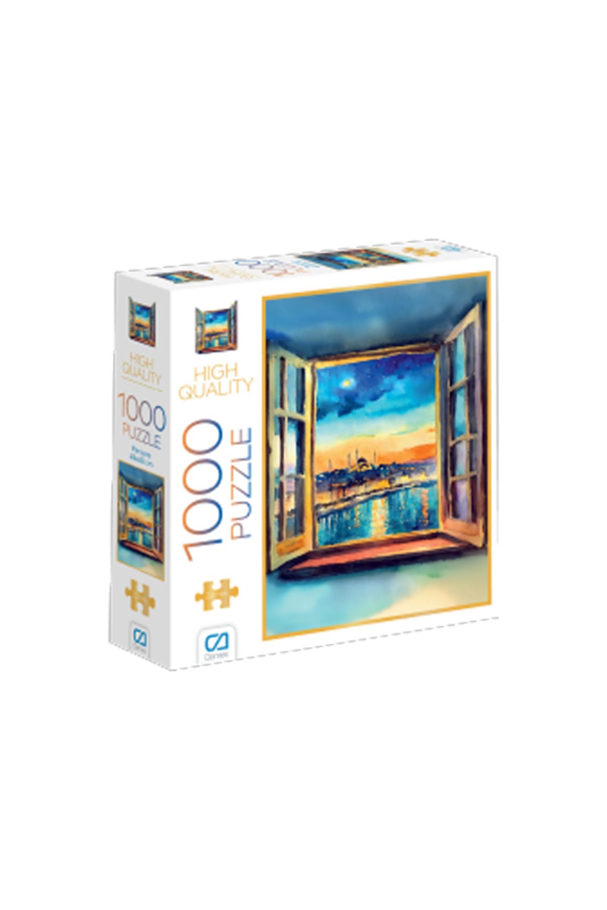 CA Games C&A Games Pencere 1000 Parça Puzzle