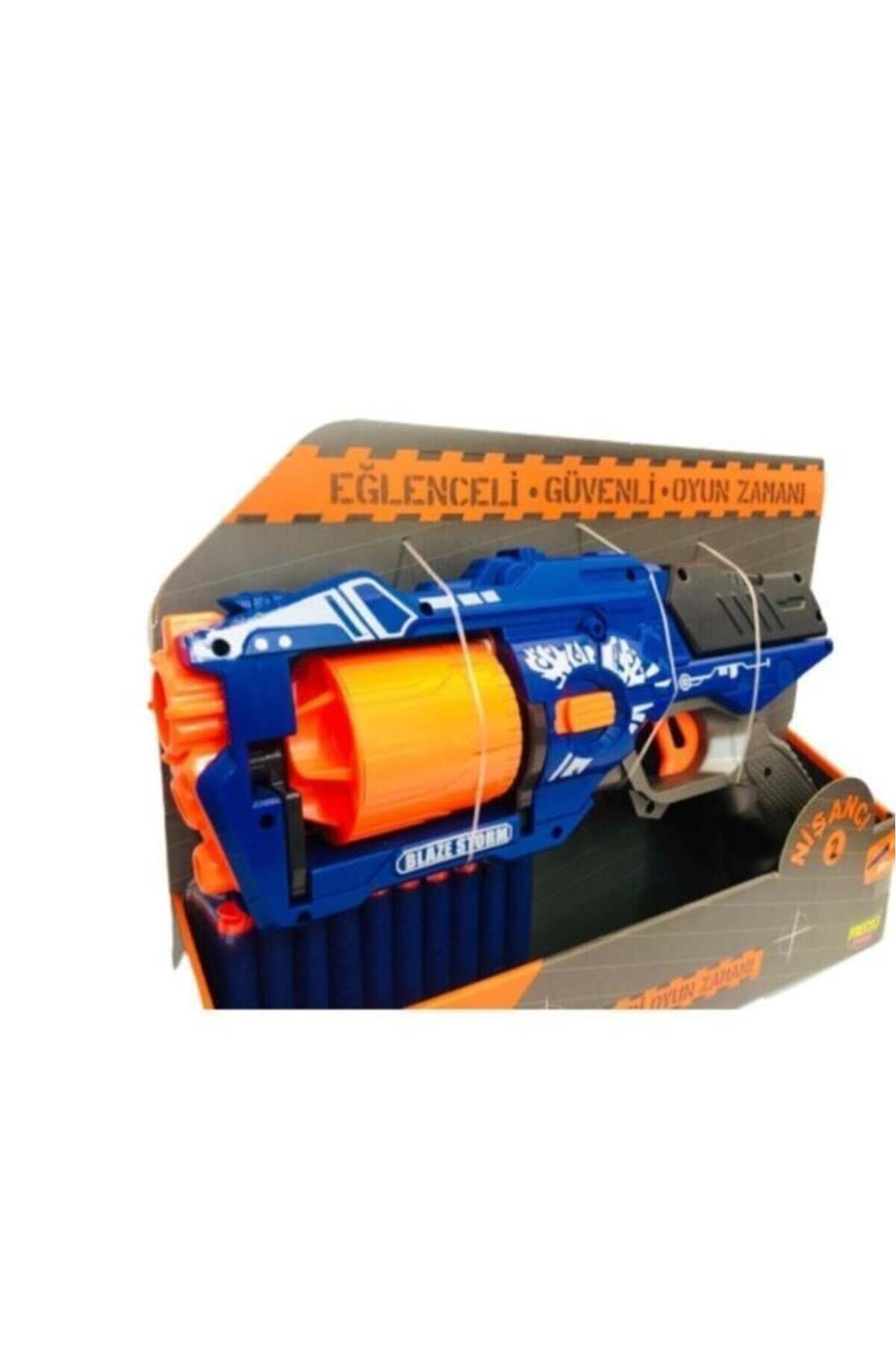 Prestij Oyuncak-Nerf Soft Bullet Shooting Gun with 20 Bullets 3
