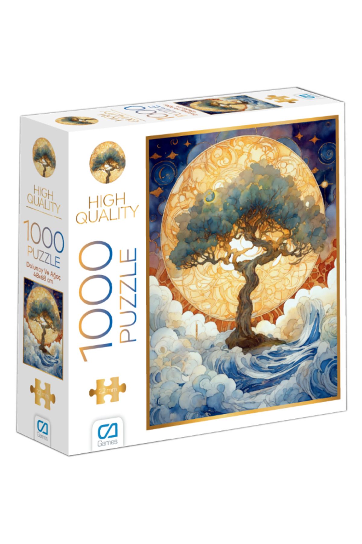 CA Games C&A Games Dolunay ve Ağaç 1000 Parça Puzzle