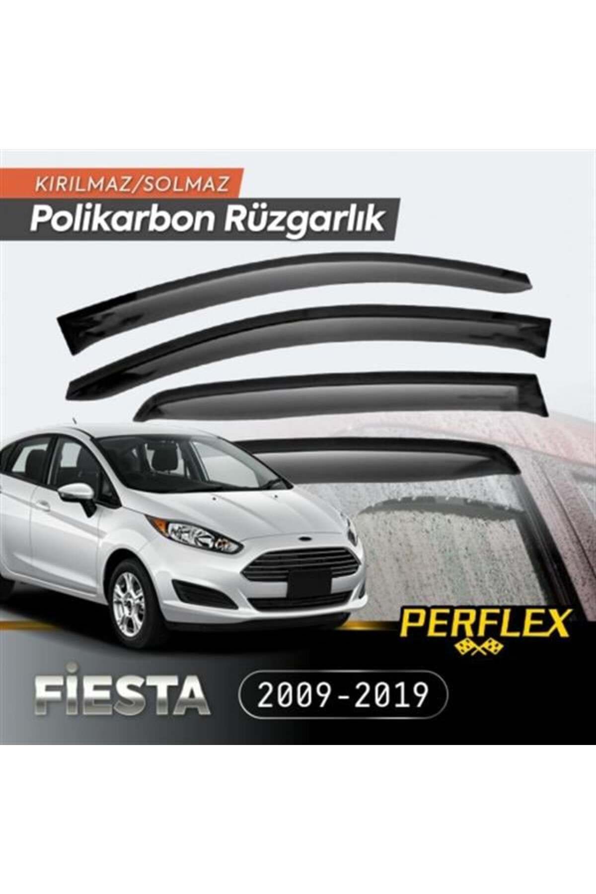 EDALKILIÇ Ford Fiesta 2009-2019 Cam Rüzgarlığı V2 Mugen