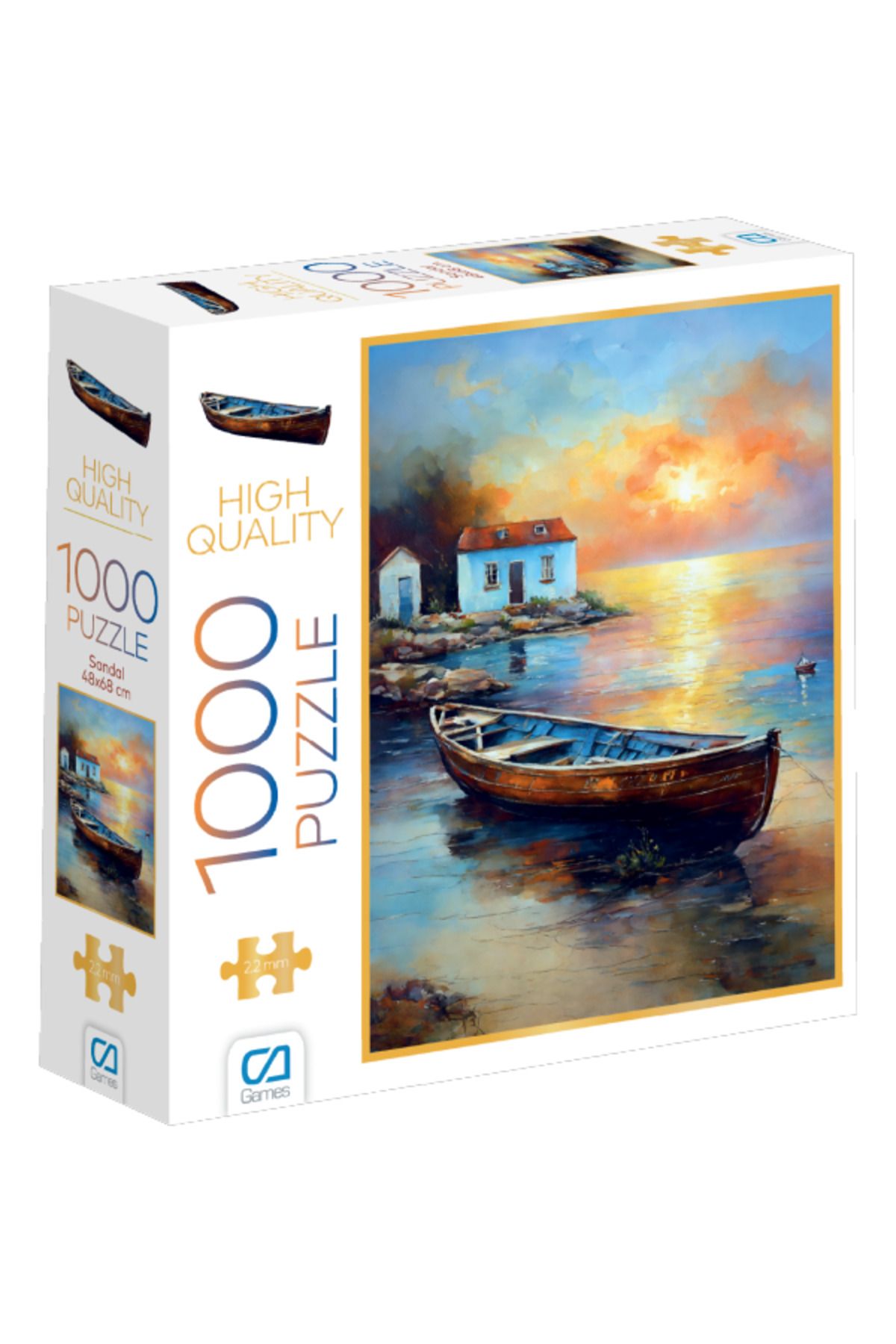 CA Games C&A Games Sandal 1000 Parça Puzzle