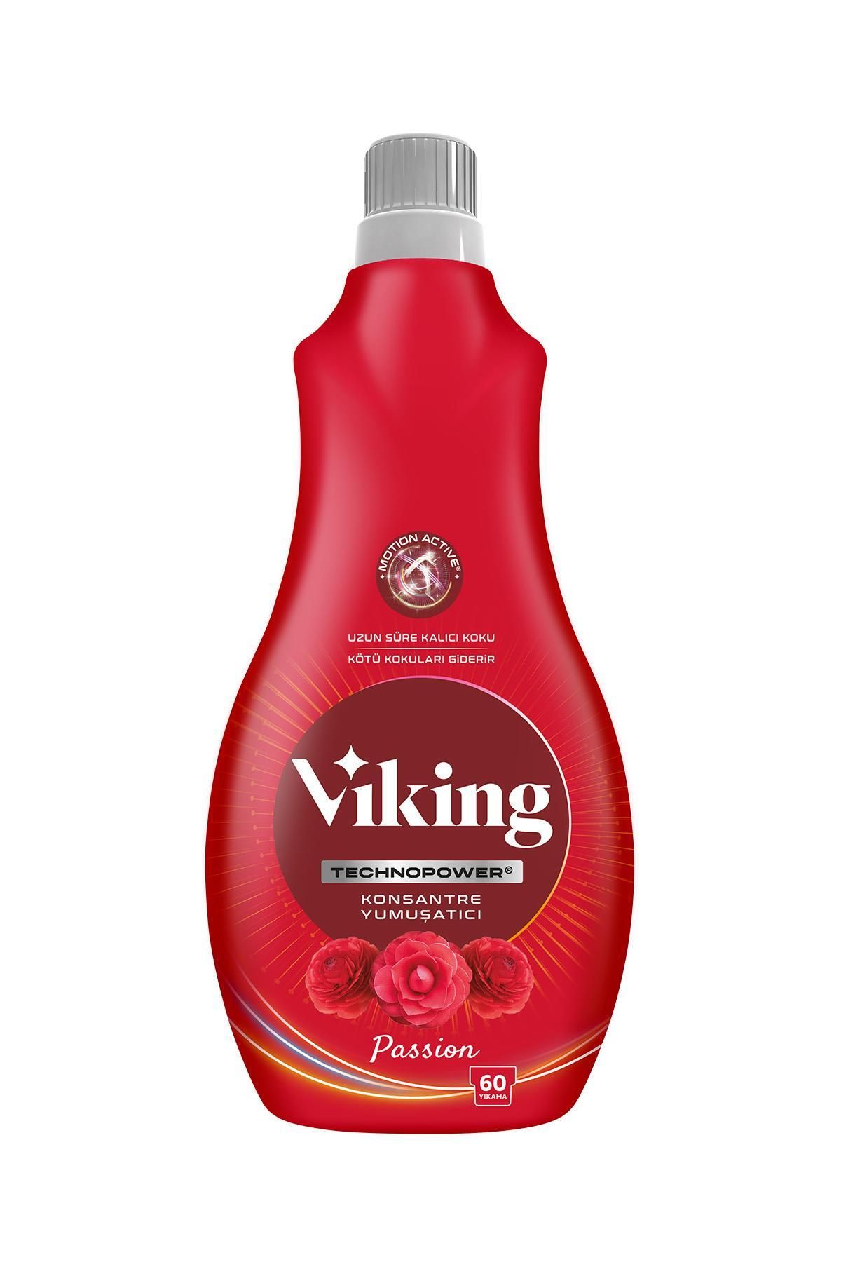 Viking TECHNOPOWER Konsantre Çamaşır Yumuşatıcısı Passion 1440 ml 1 Adet