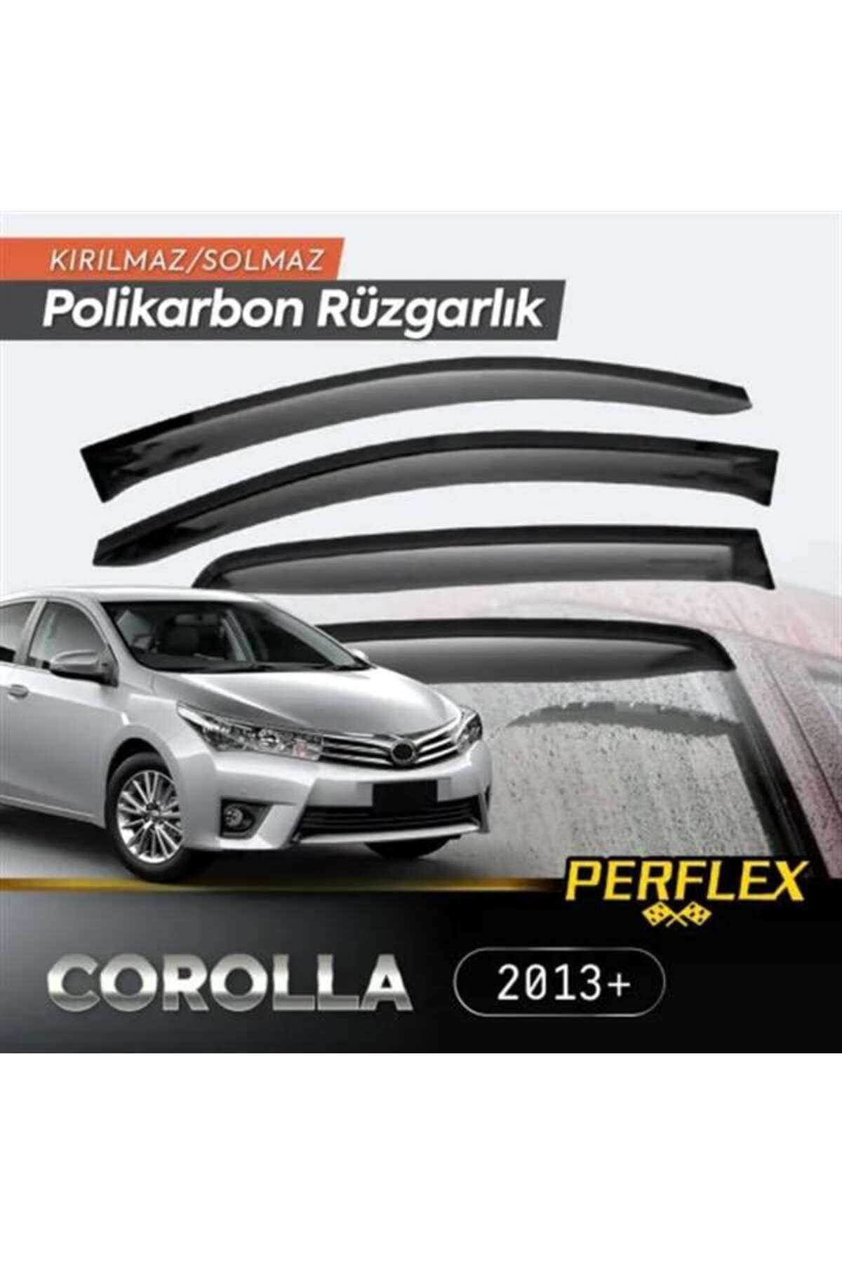 EDALKILIÇ Polikarbon Kırılmaz Rüzgarlık V2 Mugen Toyota Corolla 2013+