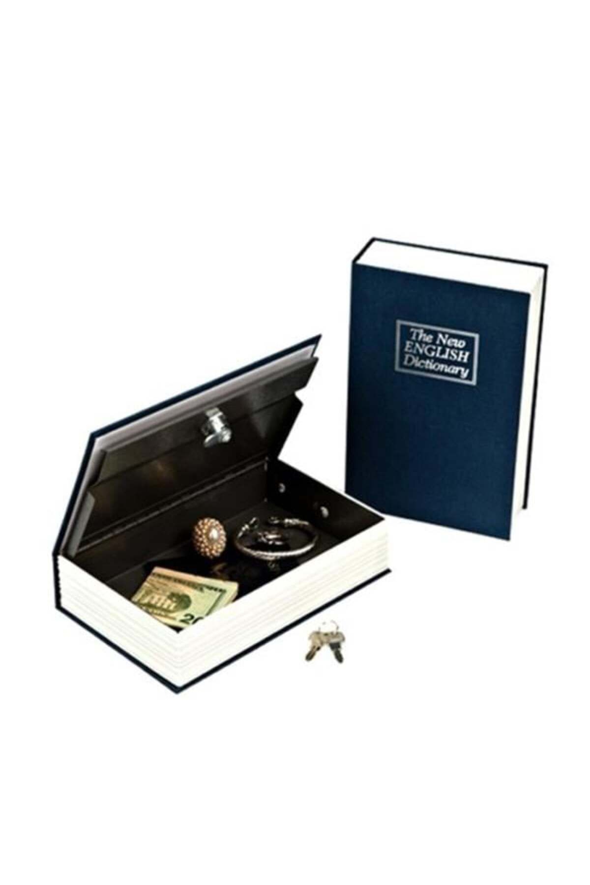 Mu Art Ahşap Kitap Görünümlü Gizli Kasa