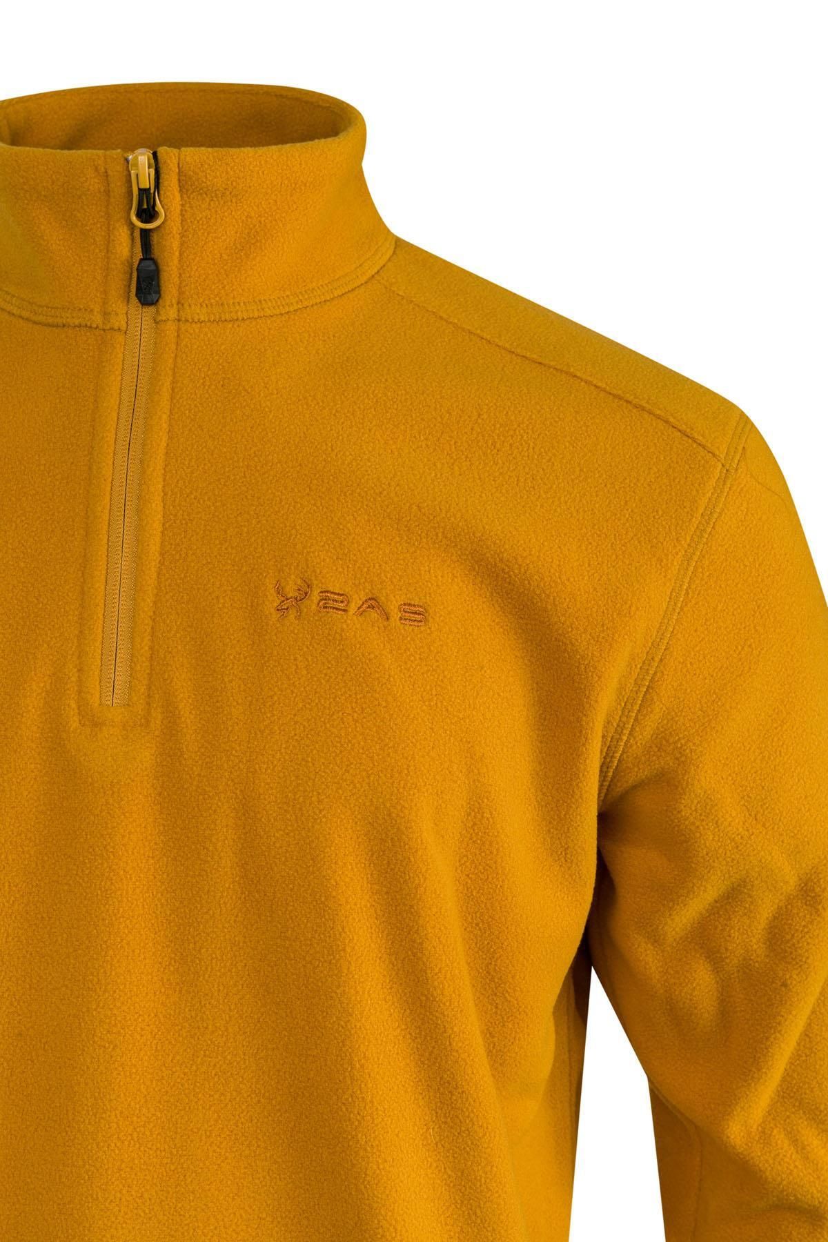 2AS-Cedric Men's Thin Fleece Sweatshirt with Zipper 3