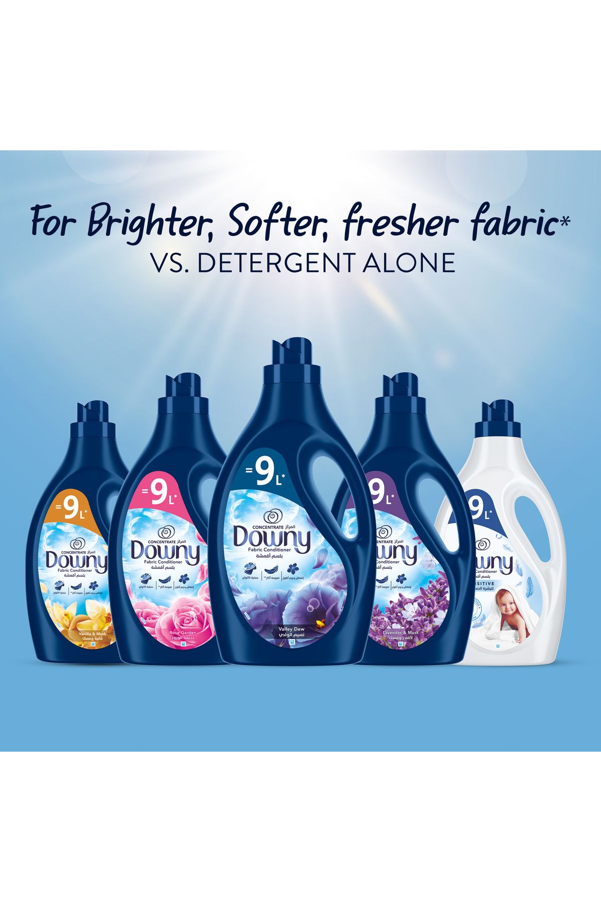 downy-Lavender And Musk Variant Fabric Conditioner For More Softness 1L X2 7