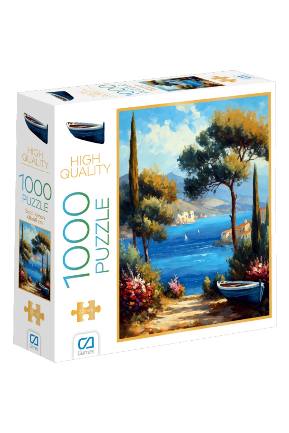 CA Games C&A Games Sahil Kenarı 1000 Parça Puzzle