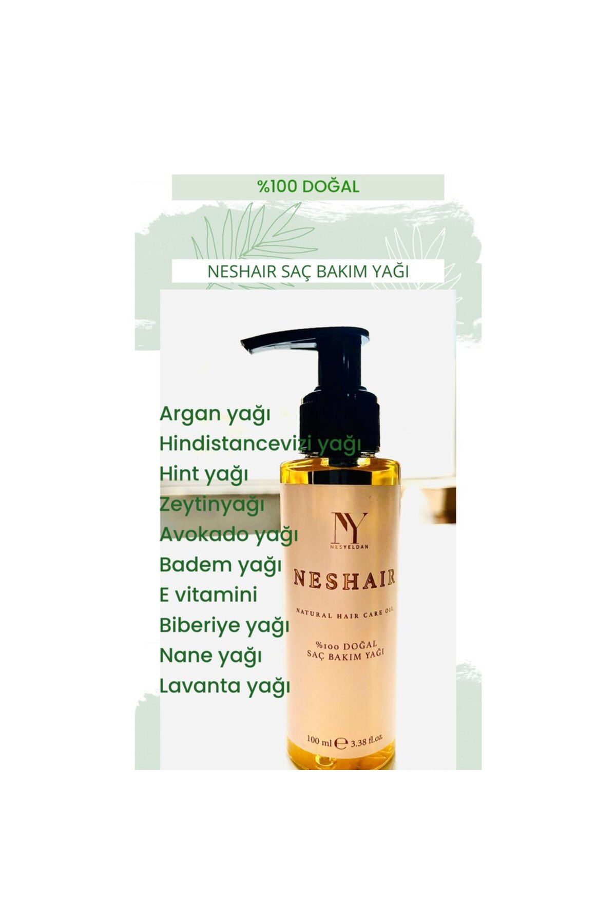 Yeldan Hair Saç Bakım Yağı — 520265 — تصویر 2 از 3