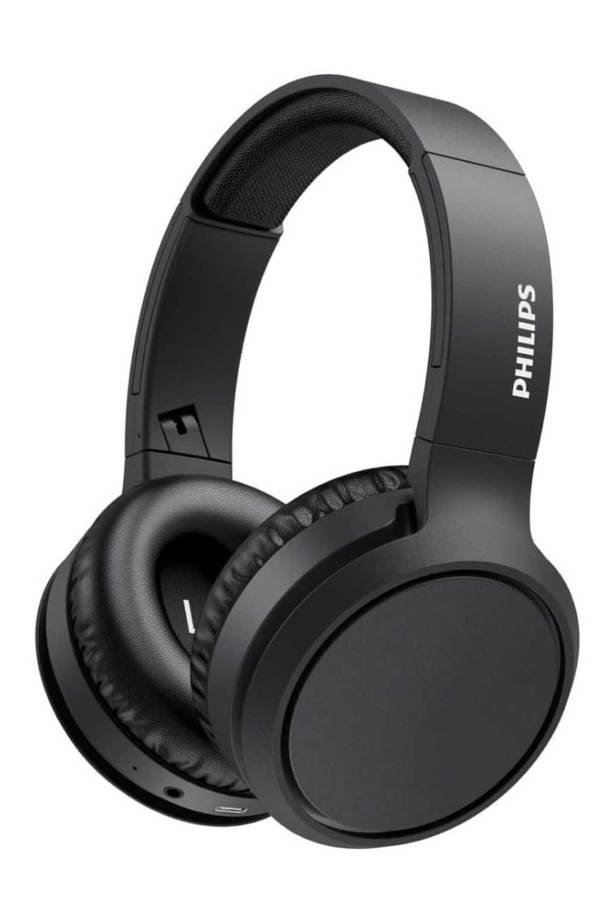 Philips TAH8955 Kablosuz Kulak Üstü Bluetooth Kulaklık Mikrofonlu BoldBass 29Saat Siyah | Ramwhite Garantili