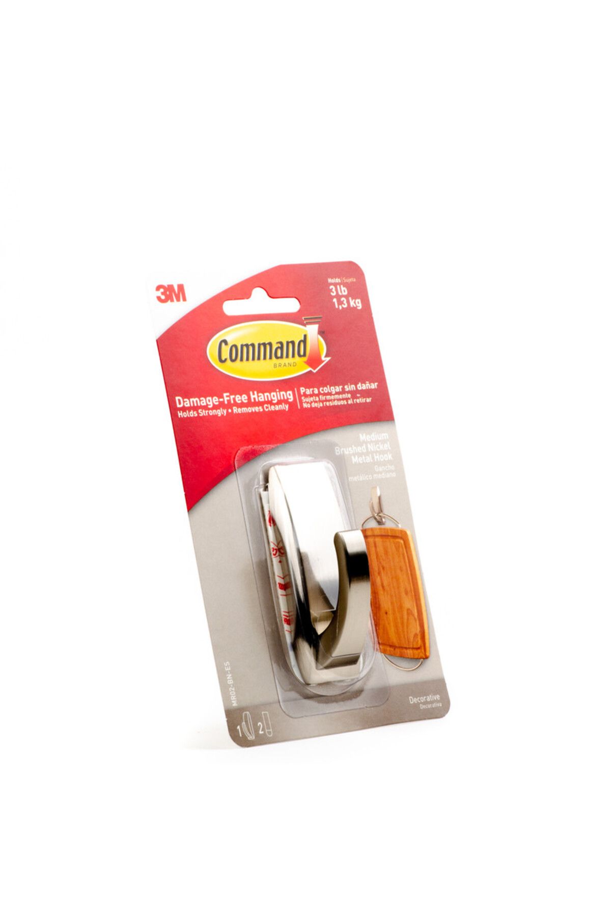 COMMAND-MR02-BN-ES  COMMAND(TM) MODERN REFLECTIONS MEDIUM HOOK 2