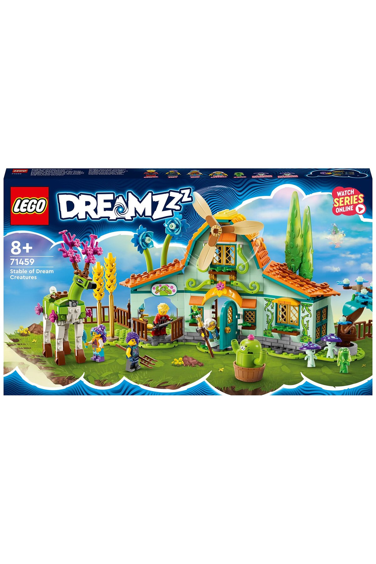 مجموعه اسباب‌بازی ساختنی اصطبل موجودات رویایی DREAMZzz مدل ۷۱۴۵۹، ۶۸۱ تکه