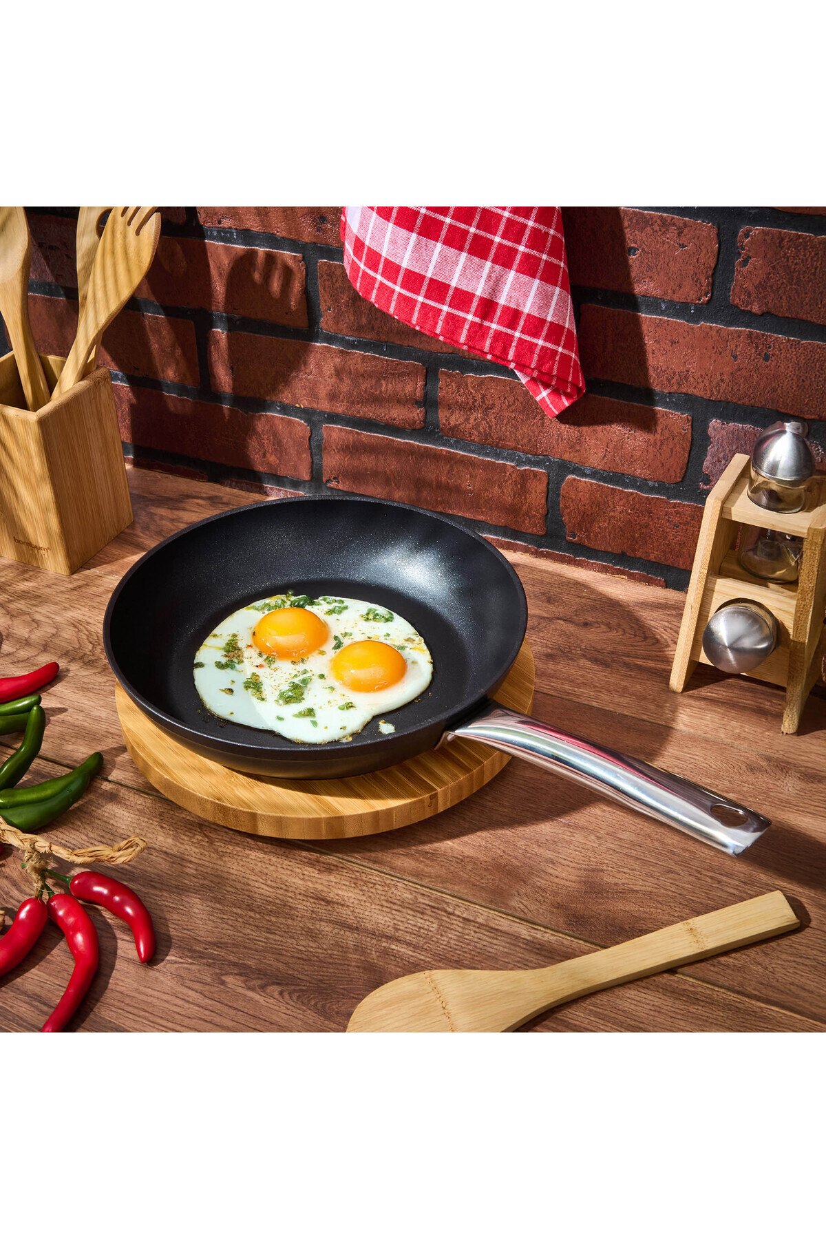 Amboss-Dark Pan - Black - 26 cm 2