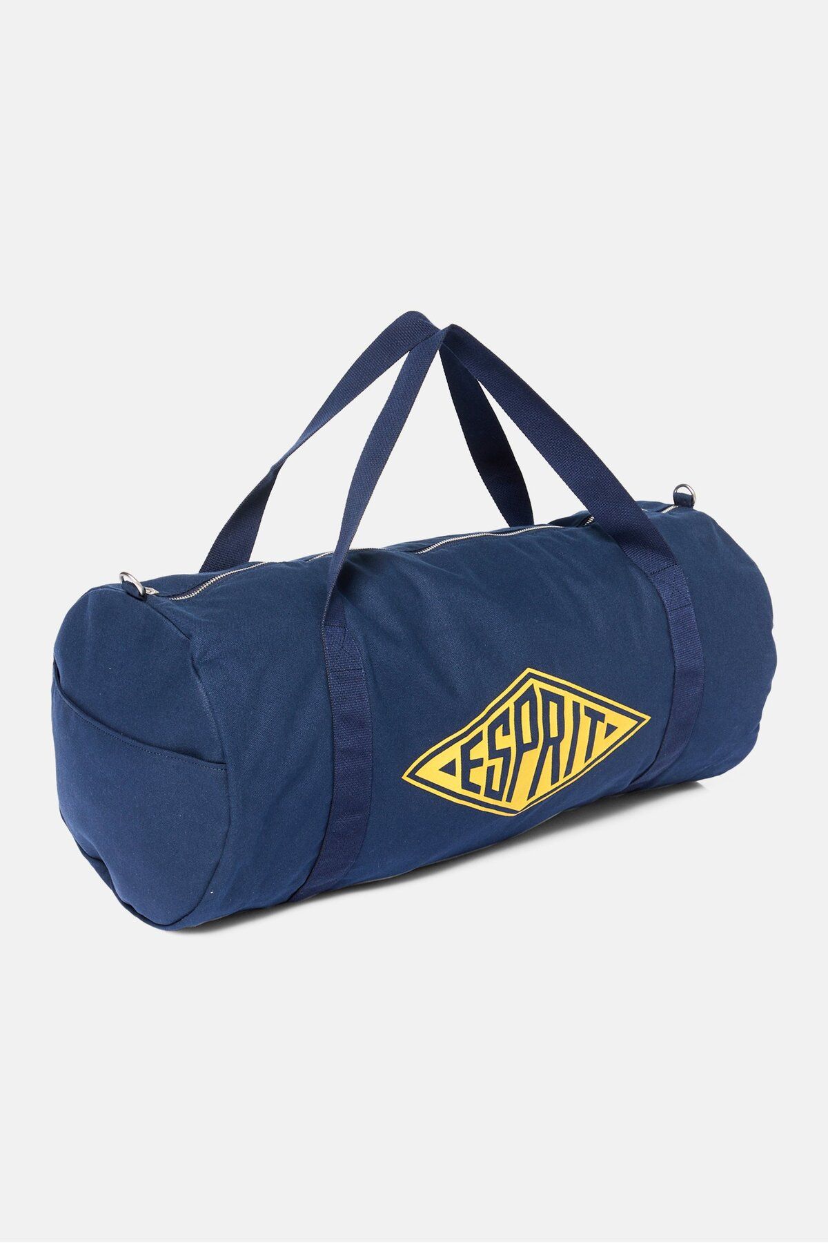 Esprit-Men Brand Logo Duffle Bag 55 L x 37 H x 6 W cm, Navy 3