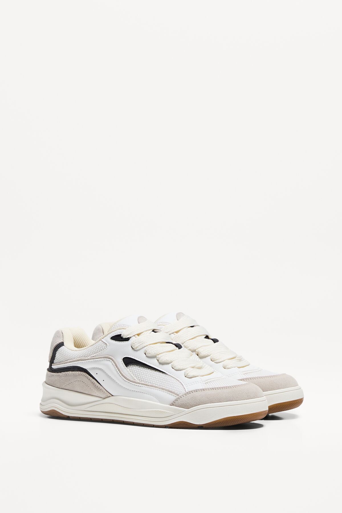 Bershka-Multi-layered trainers 1