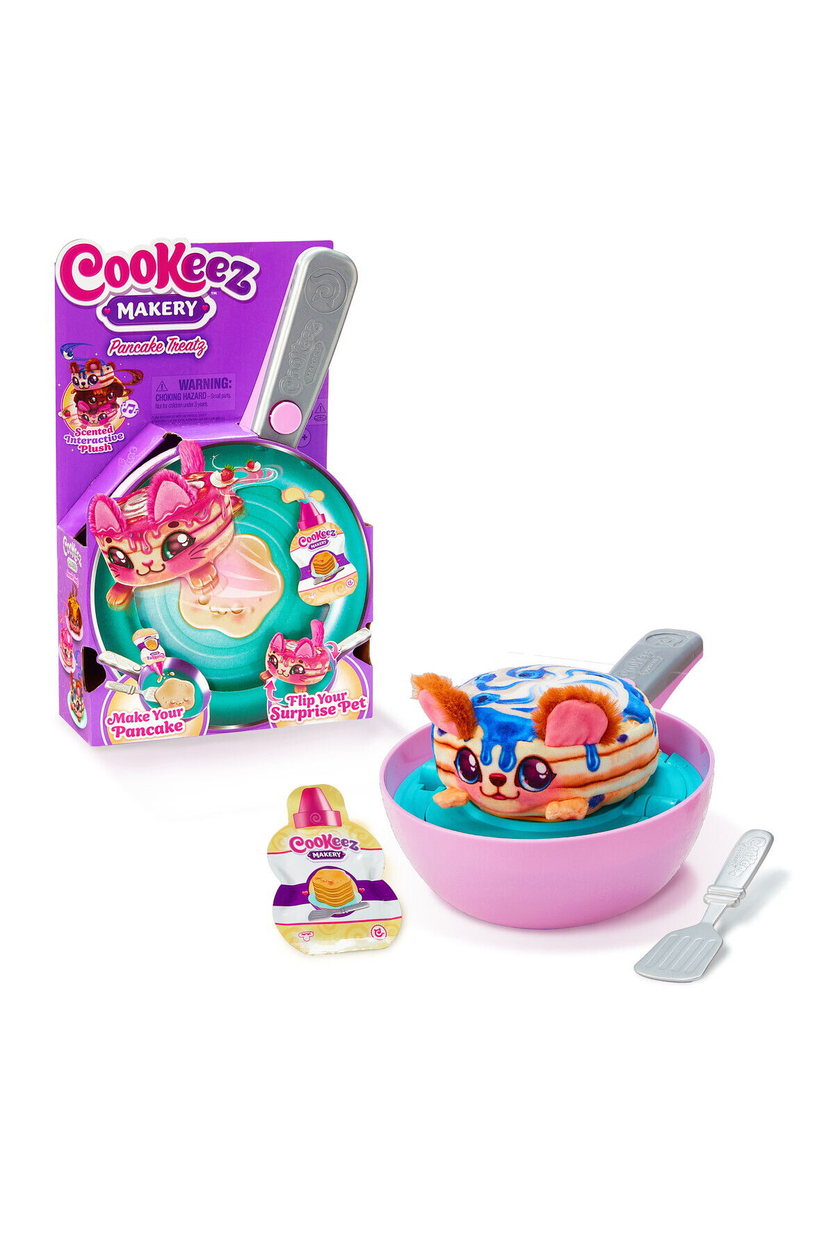 Cookeez Makery-Pancake Treatz, Assorted 1 Piece (Style & Color May Vary), Battery Operated 1
