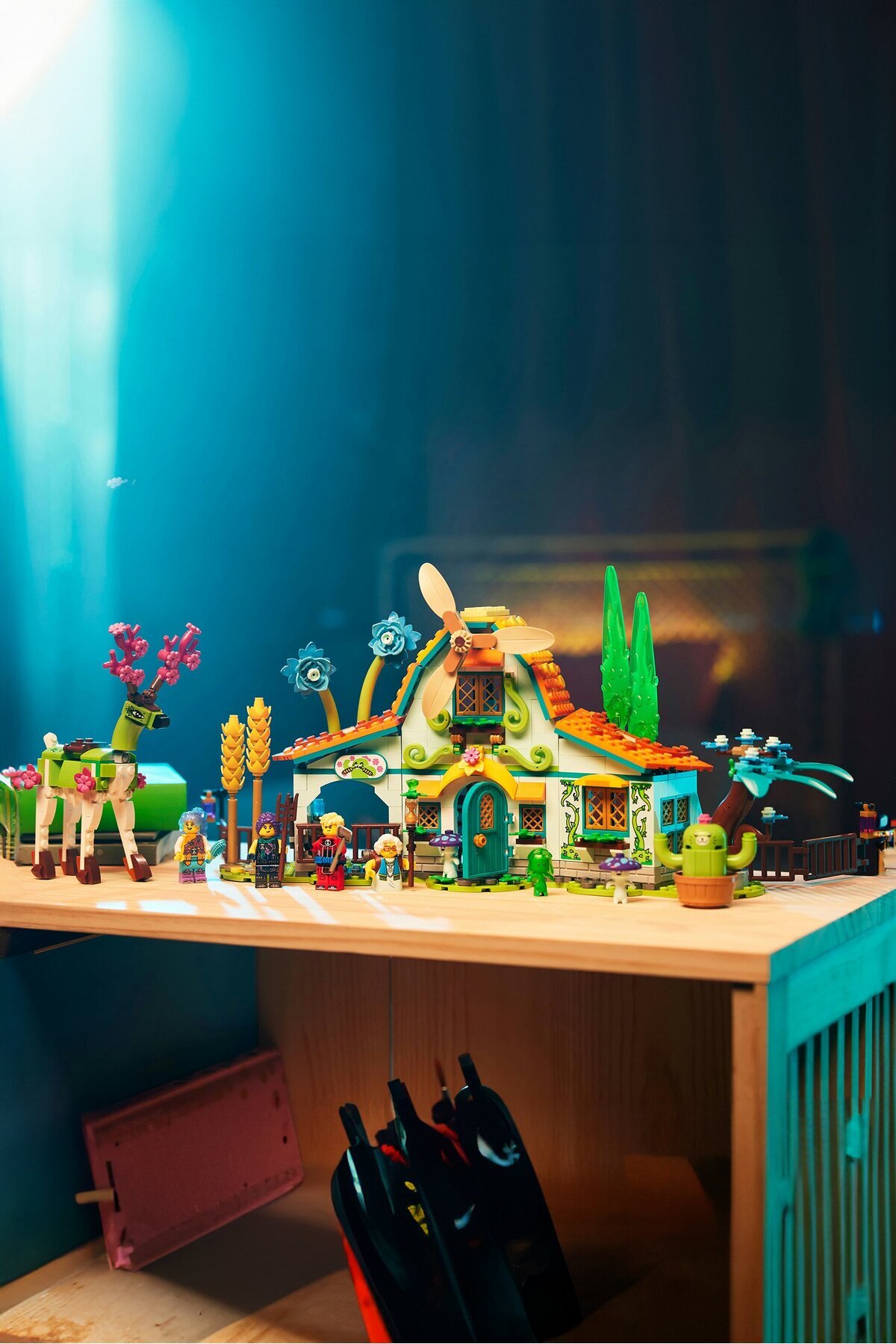 مجموعه اسباببازی ساختنی اصطبل موجودات رویایی DREAMZzz مدل ۷۱۴۵۹، ۶۸۱ تکه