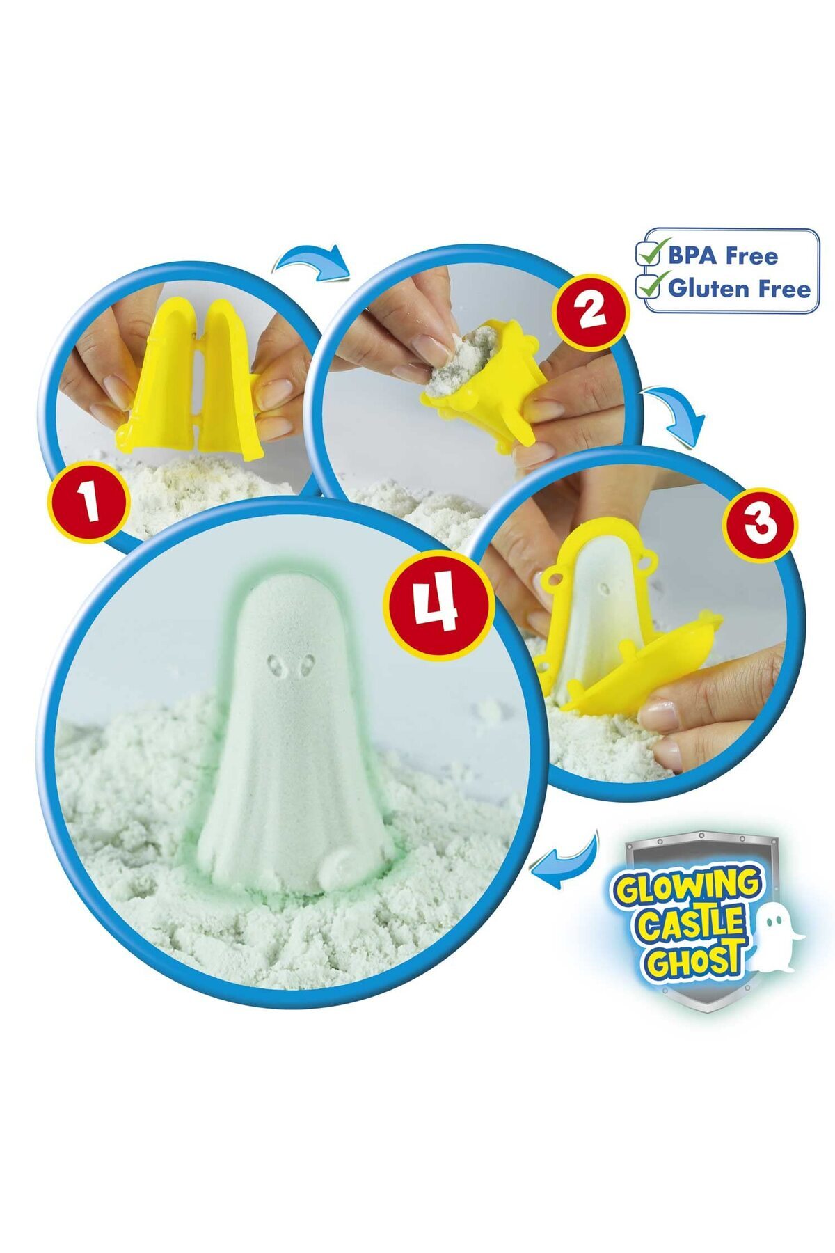 شن‌های جادویی | جعبه قلعه | بازی‌های شن