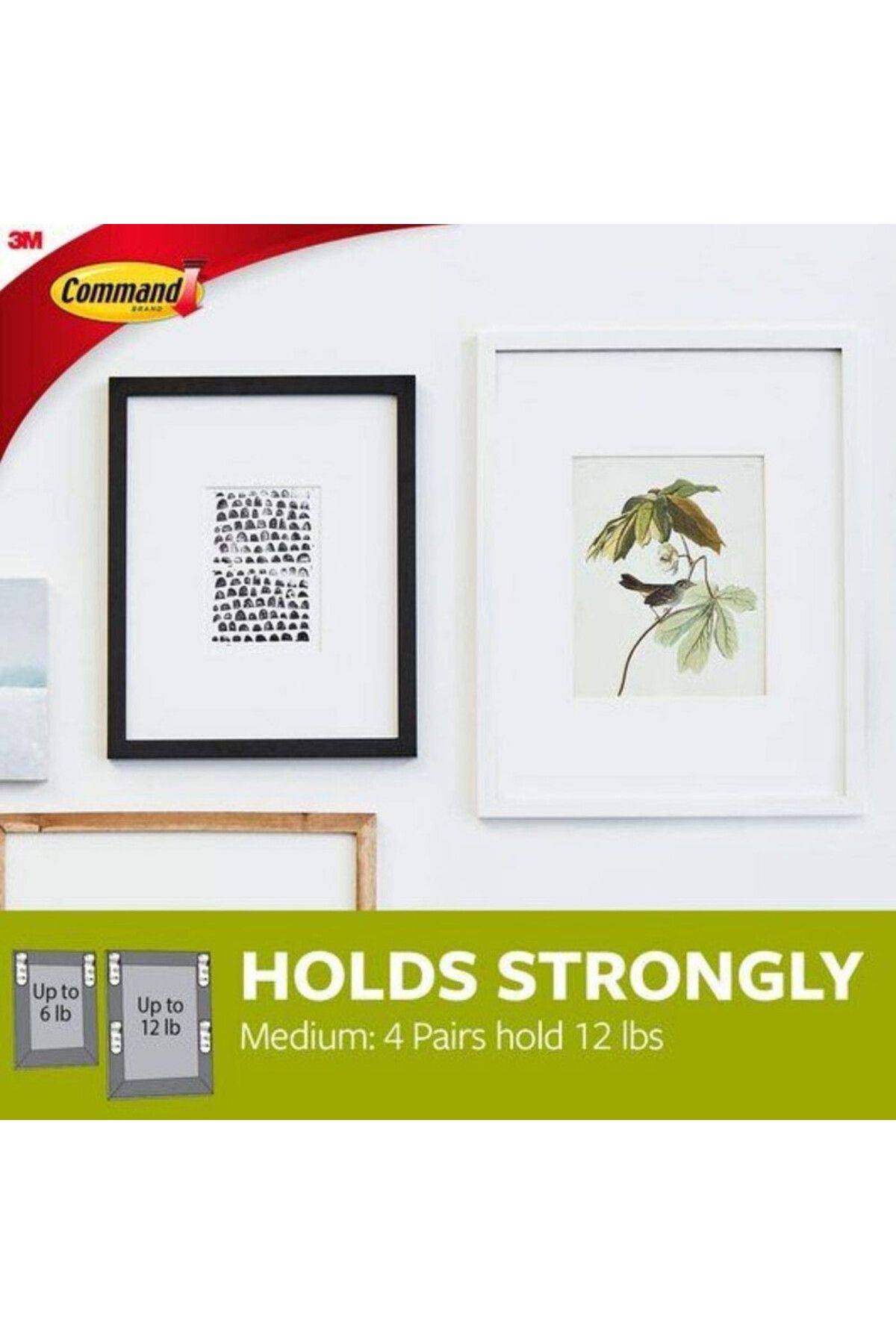COMMAND-17204-12PK COMMAND(TM) PICTURE HANGING STRIPS VALUE PACK 7