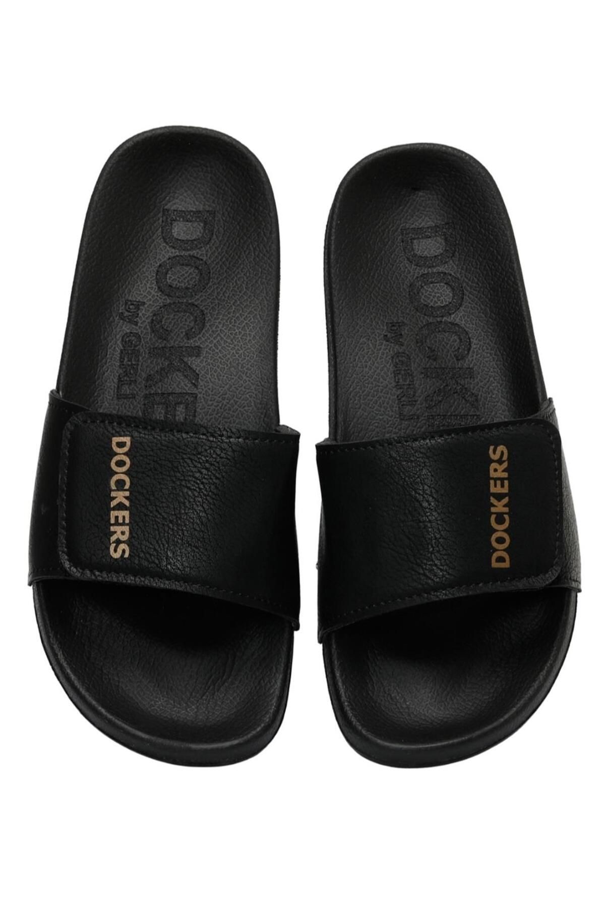 دمپایی سیاه مردانه 3M 226324 3FX روزانه مردانههان Dockers