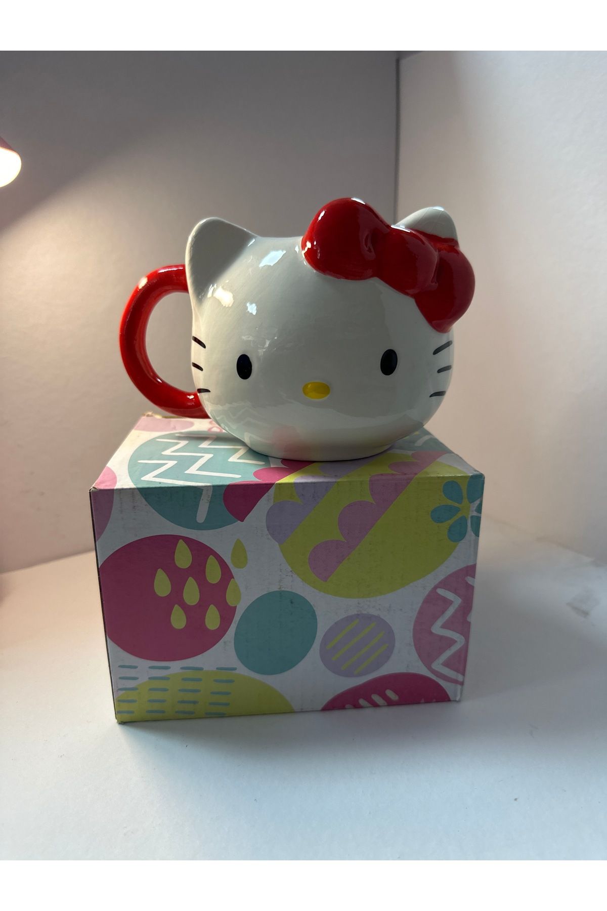 u-toys Hello Kitty Porselen Kupa Bardak HEDİYELİK PORSELEN KUPA BARDAK