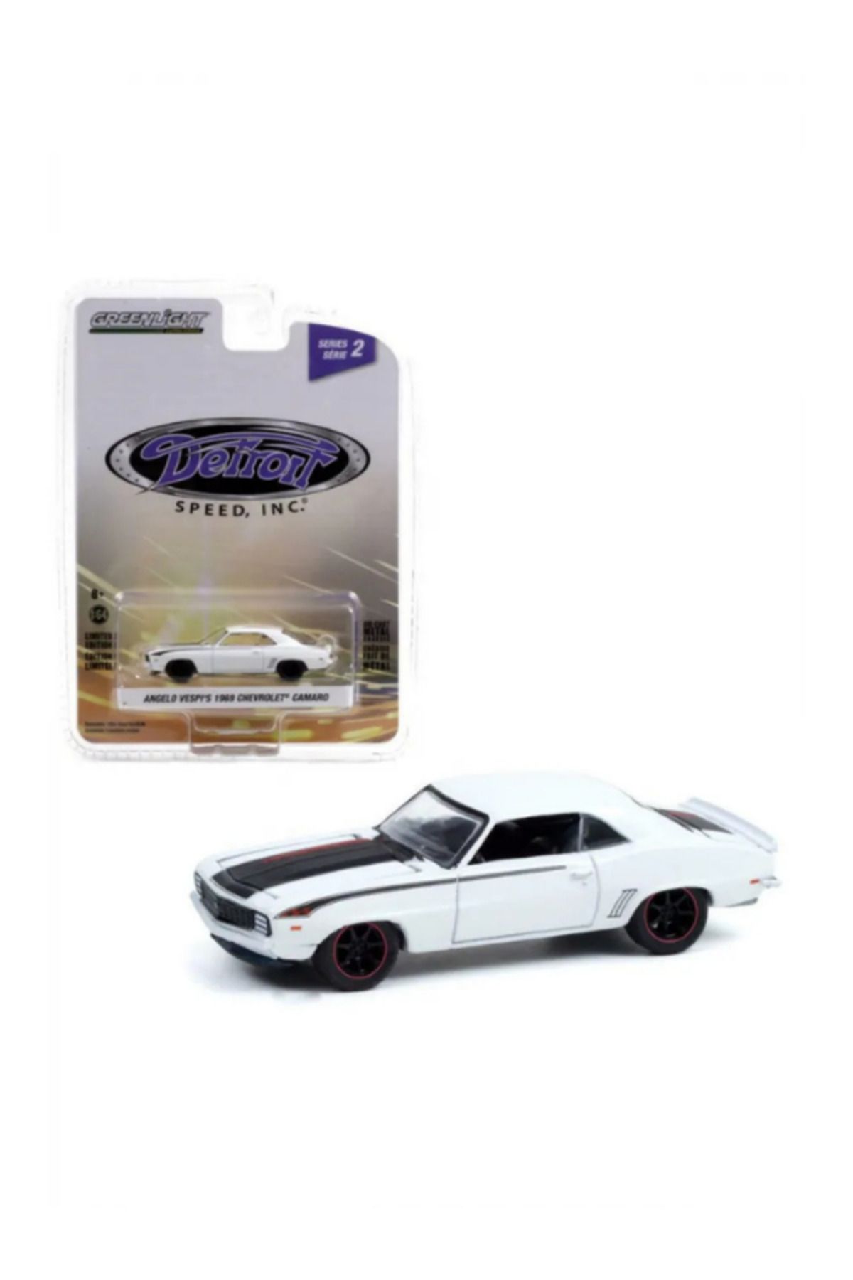 Greenlight ANGELO VESPI'S 1969 CHEVROLET CAMARO 1:64 ÖLÇEKLİ MODEL ARAÇ