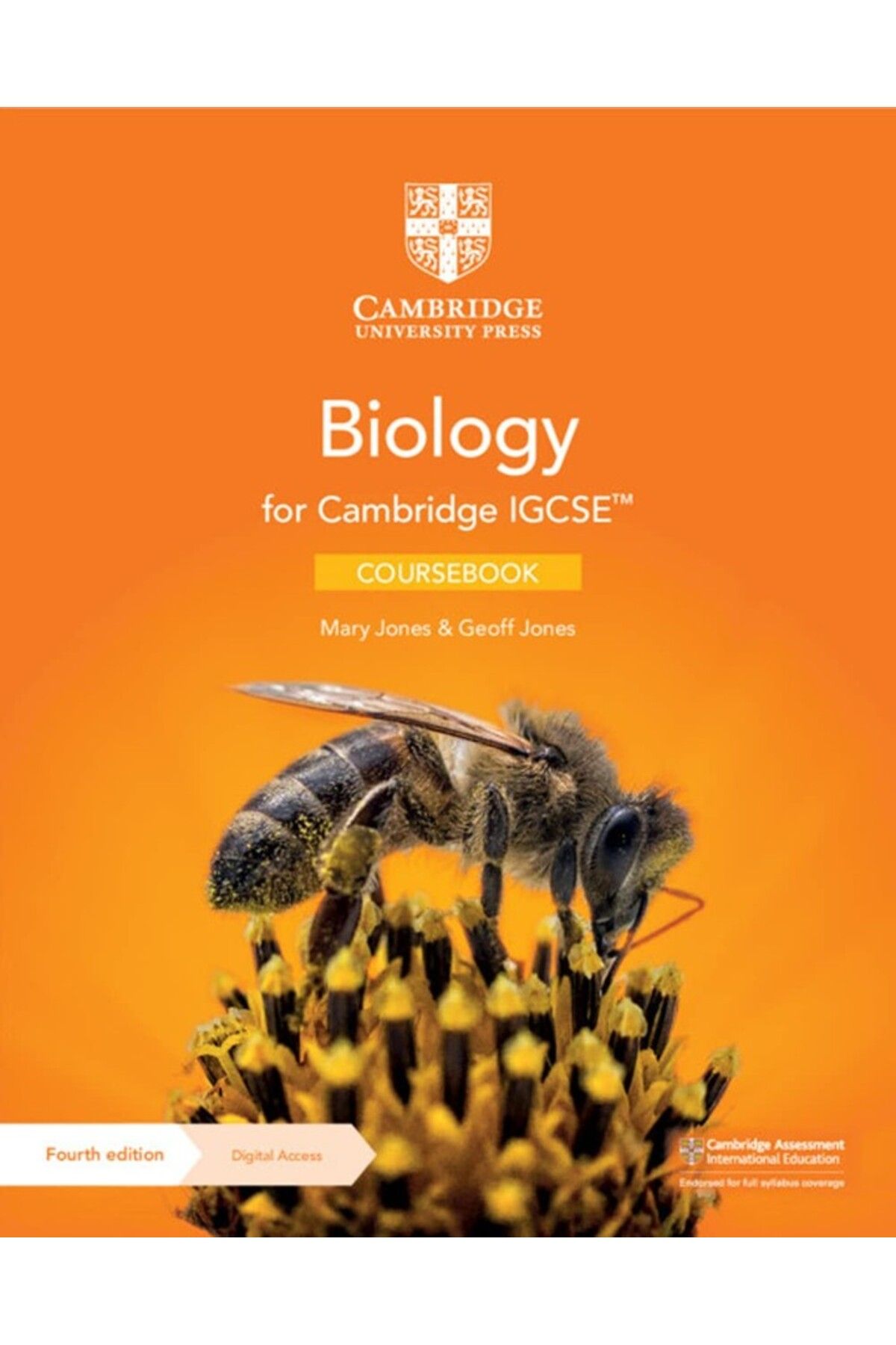 Cambridge Publishing Cambridge IGCSE Biology, 4Ed.Coursebook with Digital Access (2 Years)