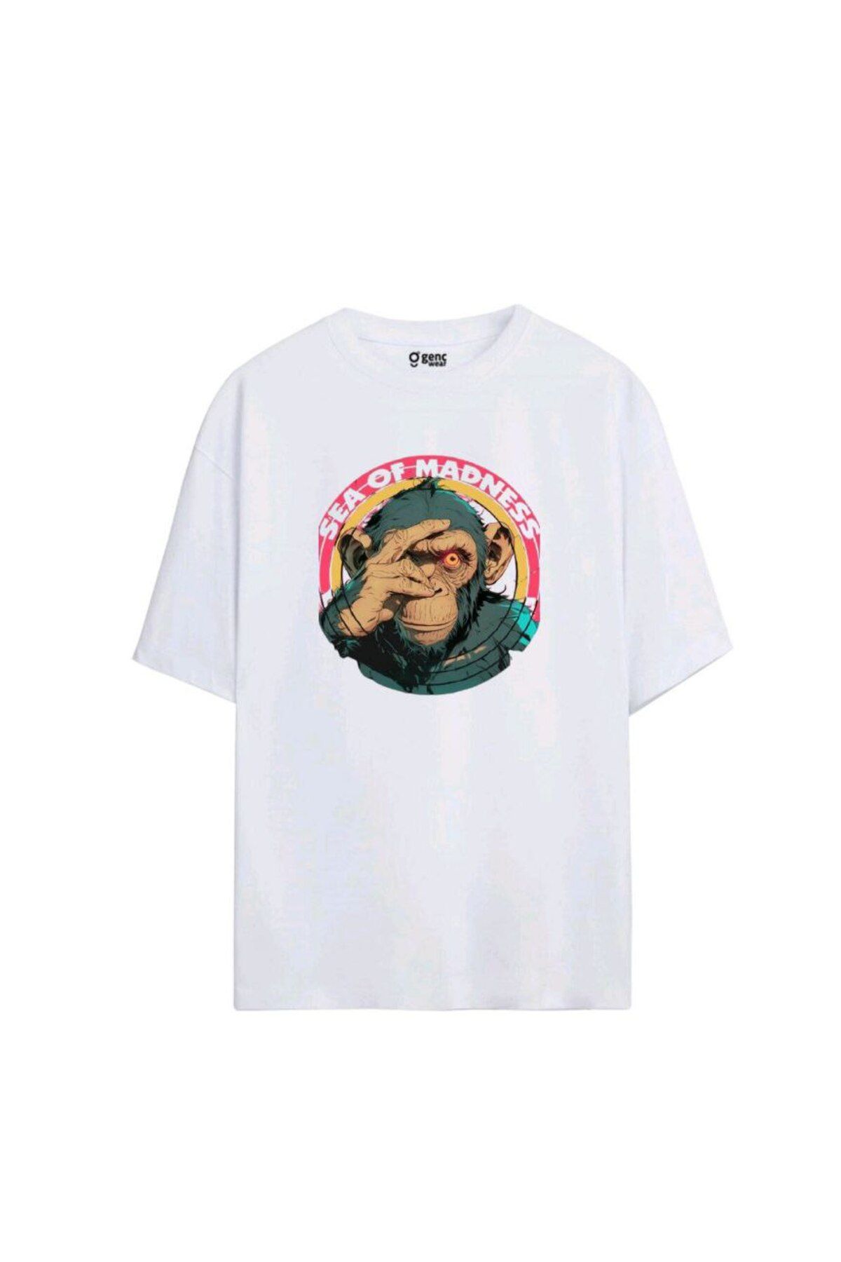 Gençwear Madness Monkey Oversize T-Shirt