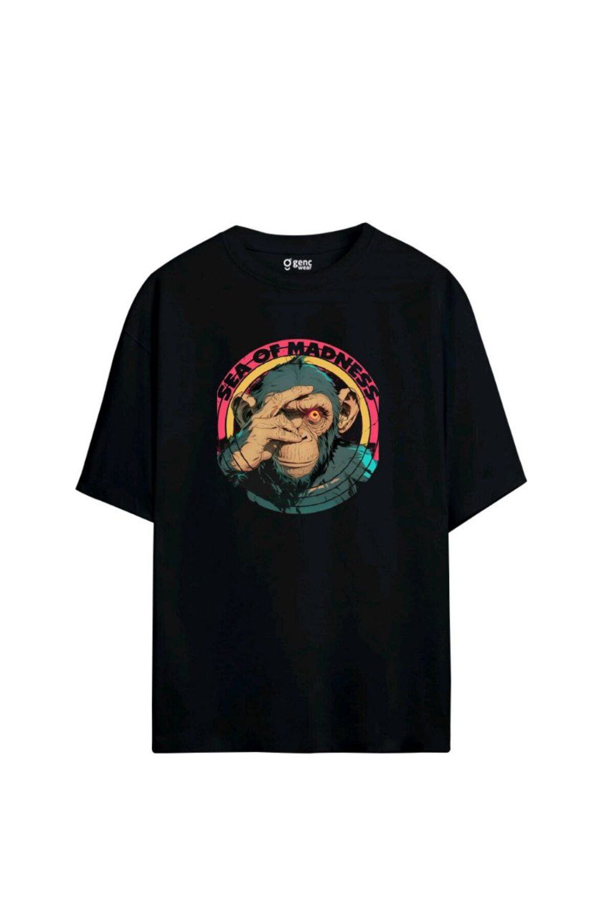 Gençwear Madness Monkey Oversize T-Shirt