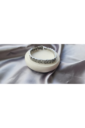Arus Erkek Gümüş Renk Bileklik