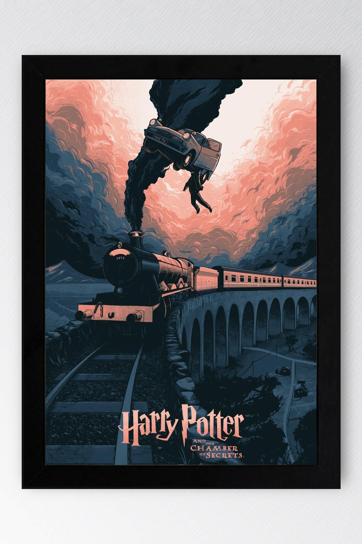 Saturn Harry Potter ve Sırlar Odası Çerçeveli Tablo - Film Posteri Tablo