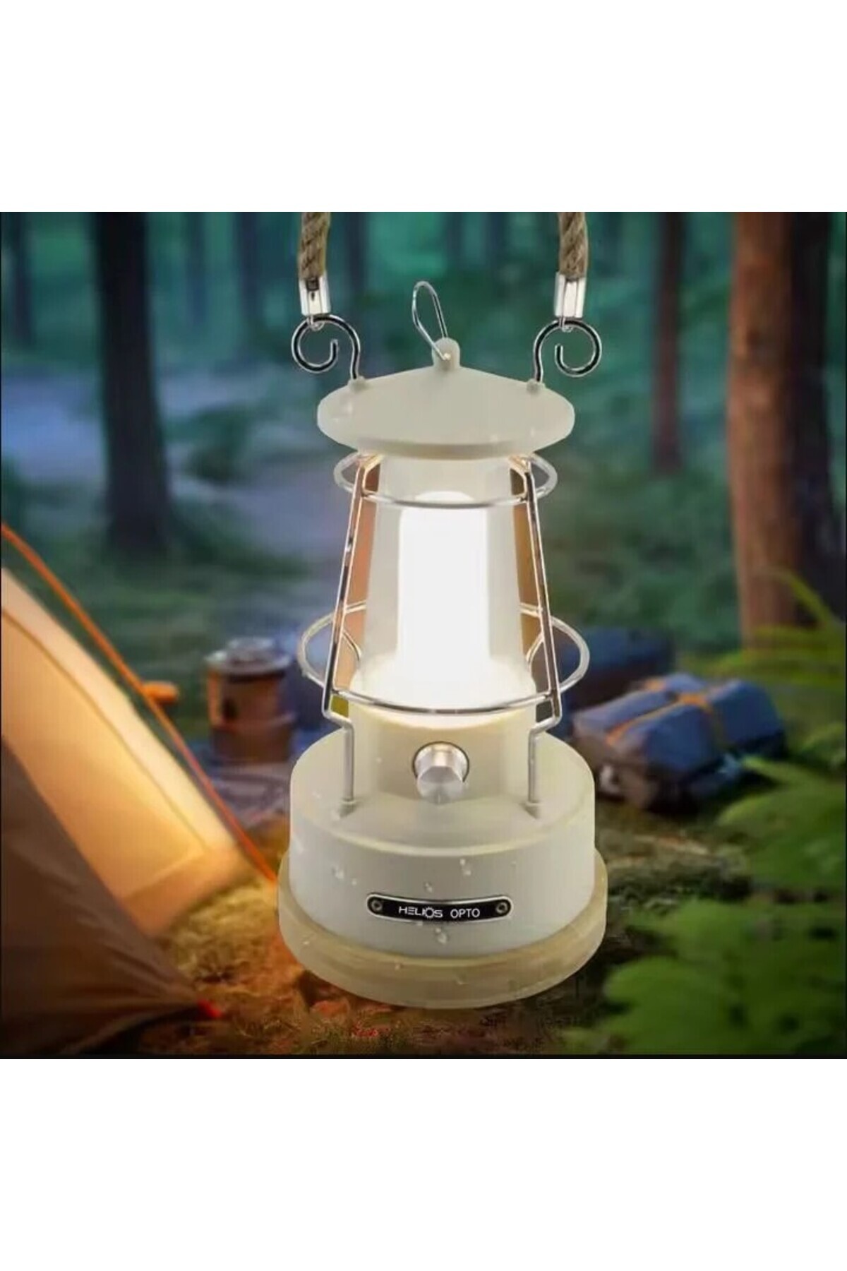 Genel Markalar Hs 5209 10watt Ledli Şarj Edilebilir DİMMERLİ Retro